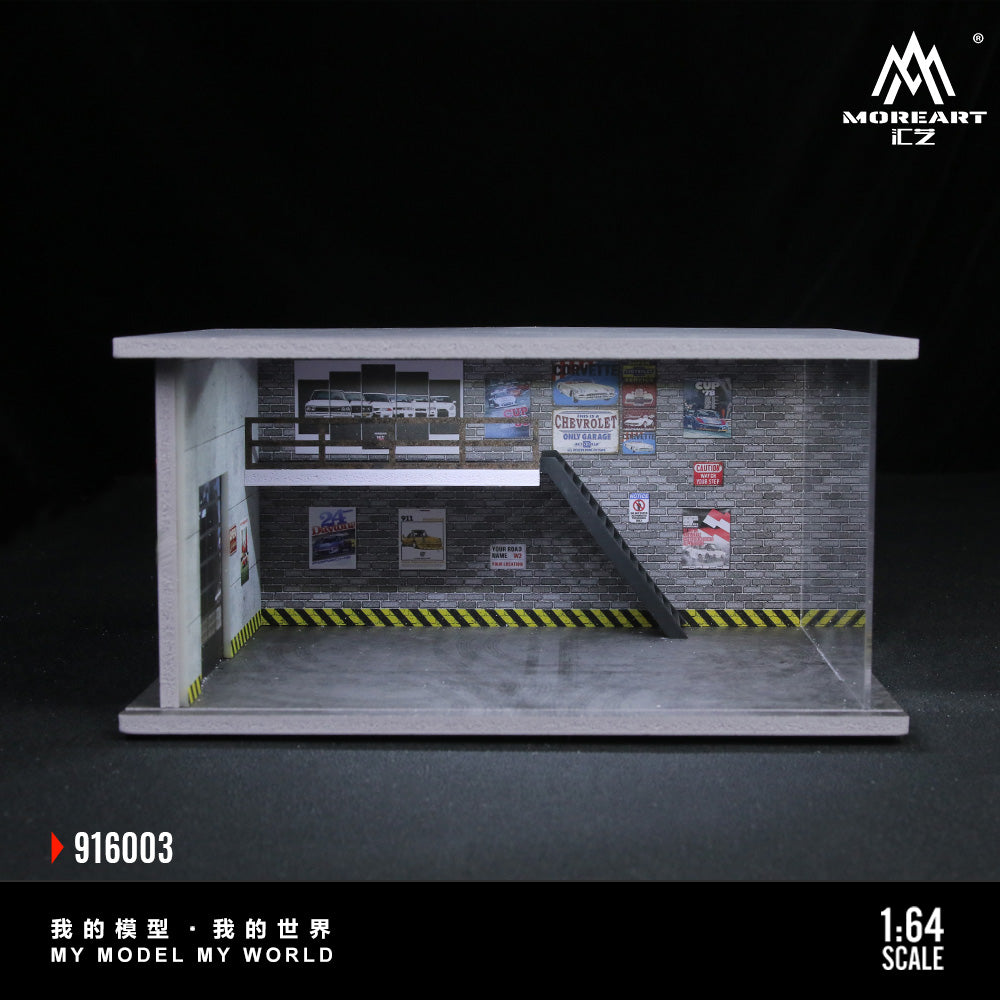 Mini Garage Diorama - MoreART (BAJO PEDIDO)