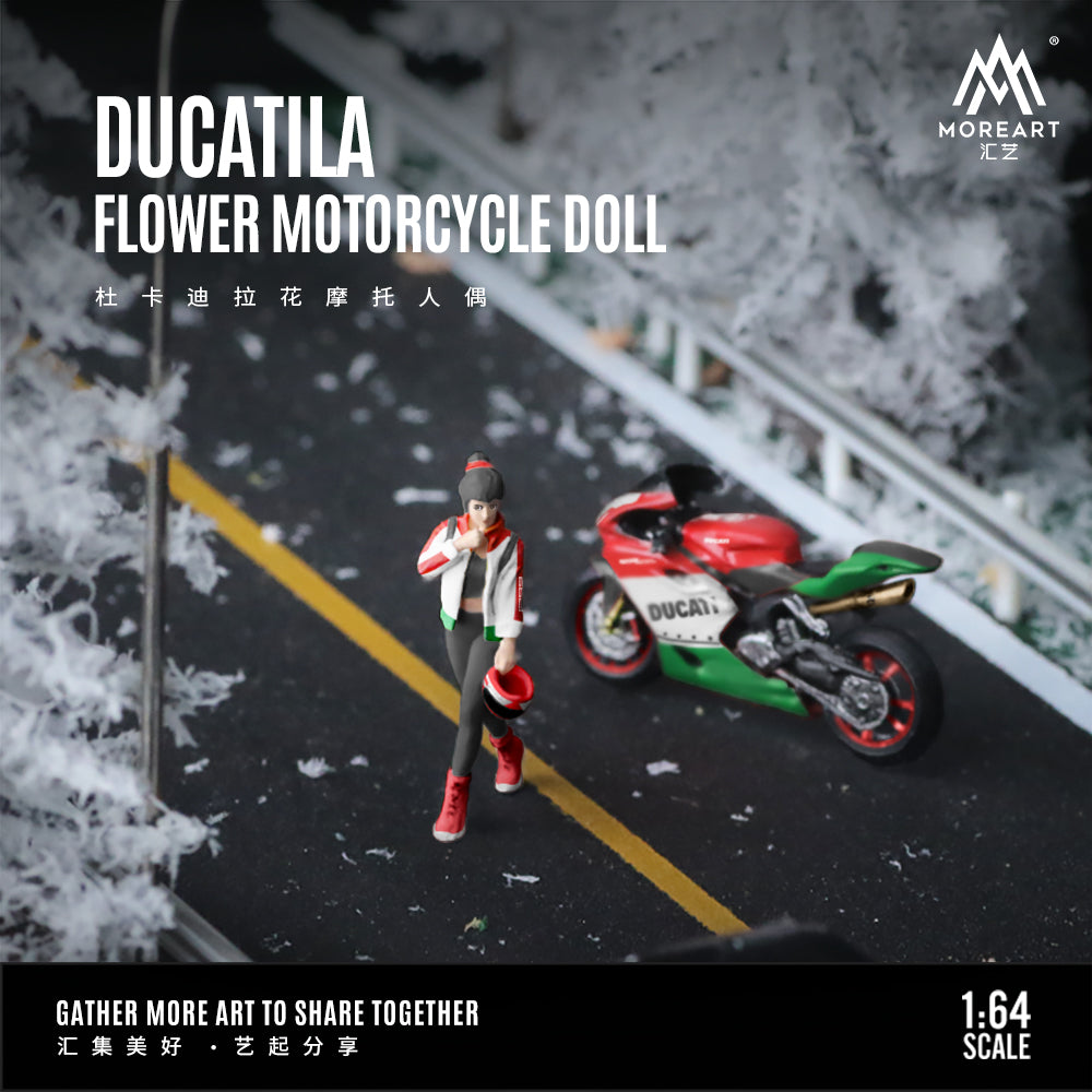 Moto Ducatila Figura  - MoreART (BAJO PEDIDO)