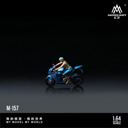 Moto KTM1190 Bright Blue Figura - MoreART (BAJO PEDIDO)