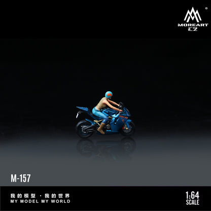 Moto KTM1190 Bright Blue Figura - MoreART (BAJO PEDIDO)