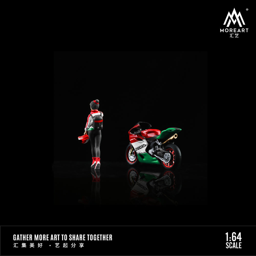 Moto Ducatila Figura  - MoreART (BAJO PEDIDO)