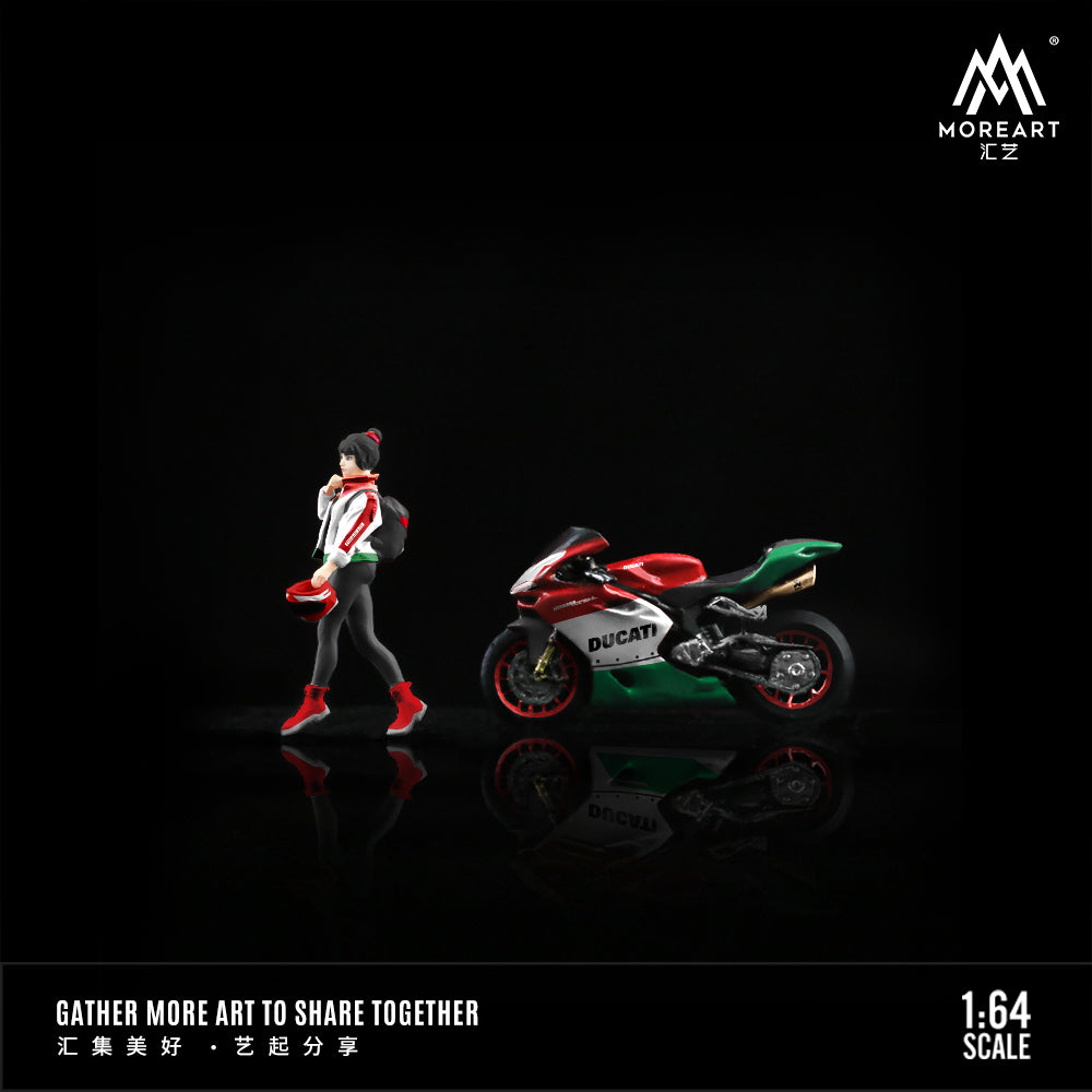 Moto Ducatila Figura  - MoreART (BAJO PEDIDO)