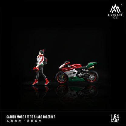 Moto Ducatila Figura  - MoreART (BAJO PEDIDO)
