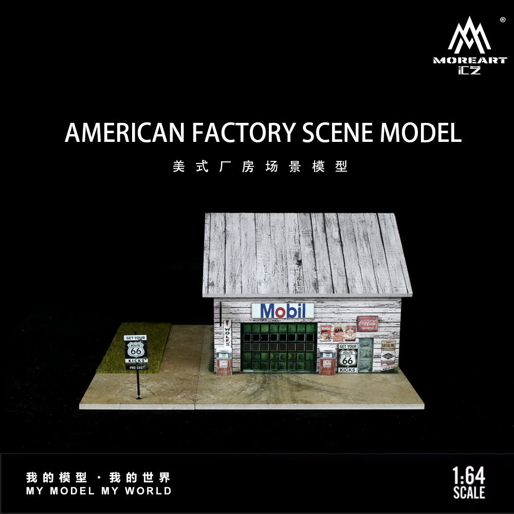 Taller Américano Diorama - MoreART (BAJO PEDIDO)