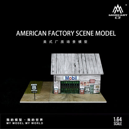 Taller Américano Diorama - MoreART (BAJO PEDIDO)