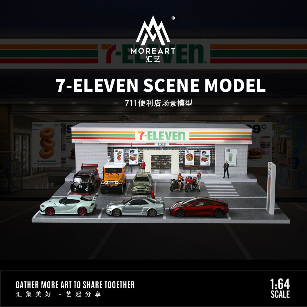 7 Eleven Diorama - MoreART (BAJO PEDIDO)