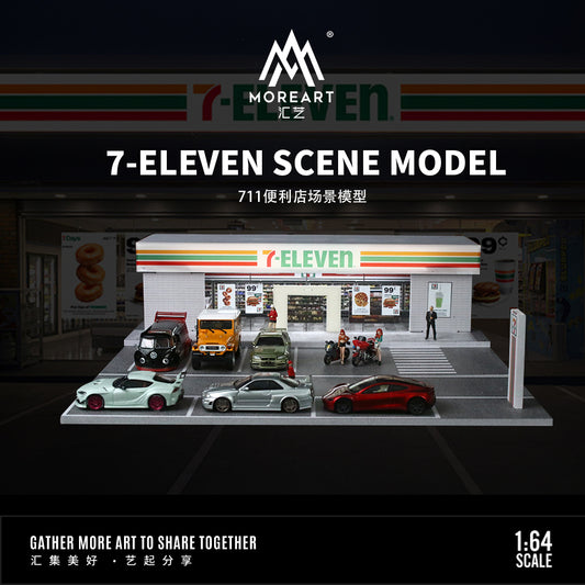 7 Eleven Diorama - MoreART (BAJO PEDIDO)