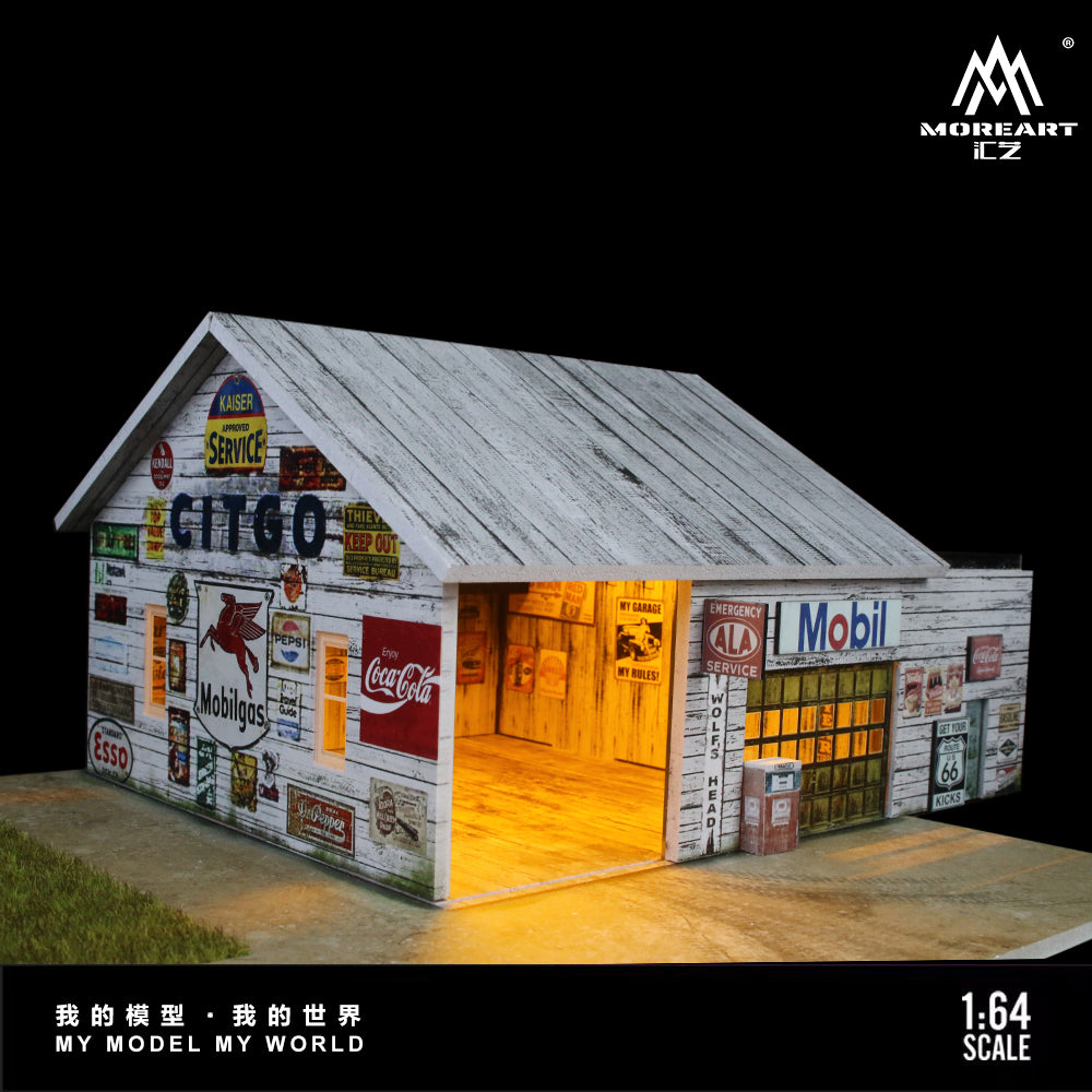 Taller Américano Diorama - MoreART (BAJO PEDIDO)