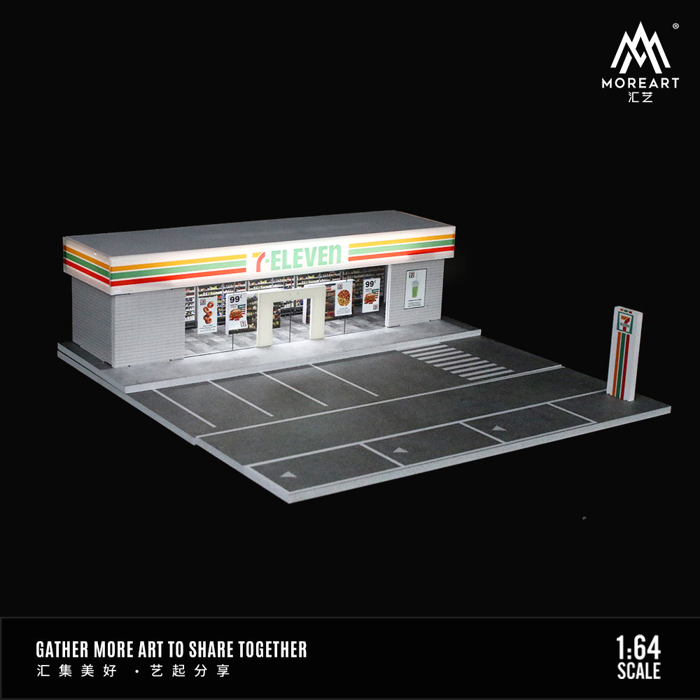 7 Eleven Diorama - MoreART (BAJO PEDIDO)