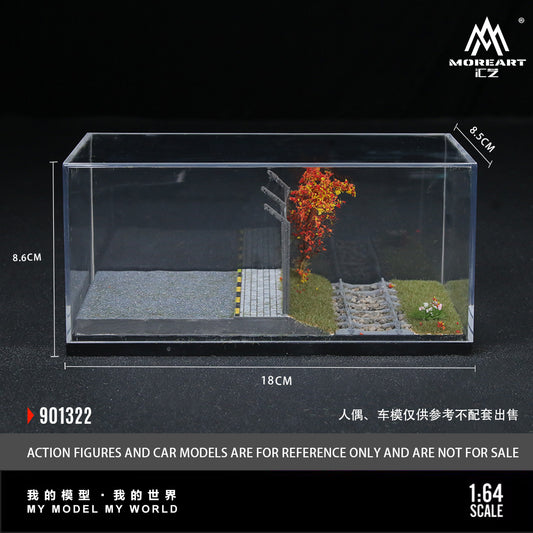Escena Via del tren  Diorama - MoreART (BAJO PEDIDO)