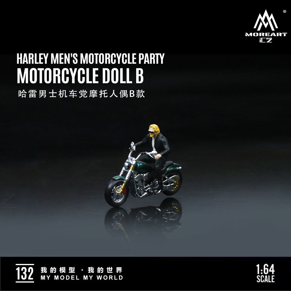 Moto Harley Davidson Mens 2 Figura - MoreART (BAJO PEDIDO)