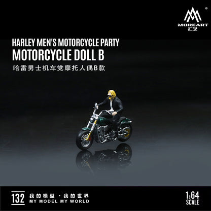 Moto Harley Davidson Mens 2 Figura - MoreART (BAJO PEDIDO)