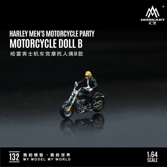 Moto Harley Davidson Mens 2 Figura - MoreART (BAJO PEDIDO)