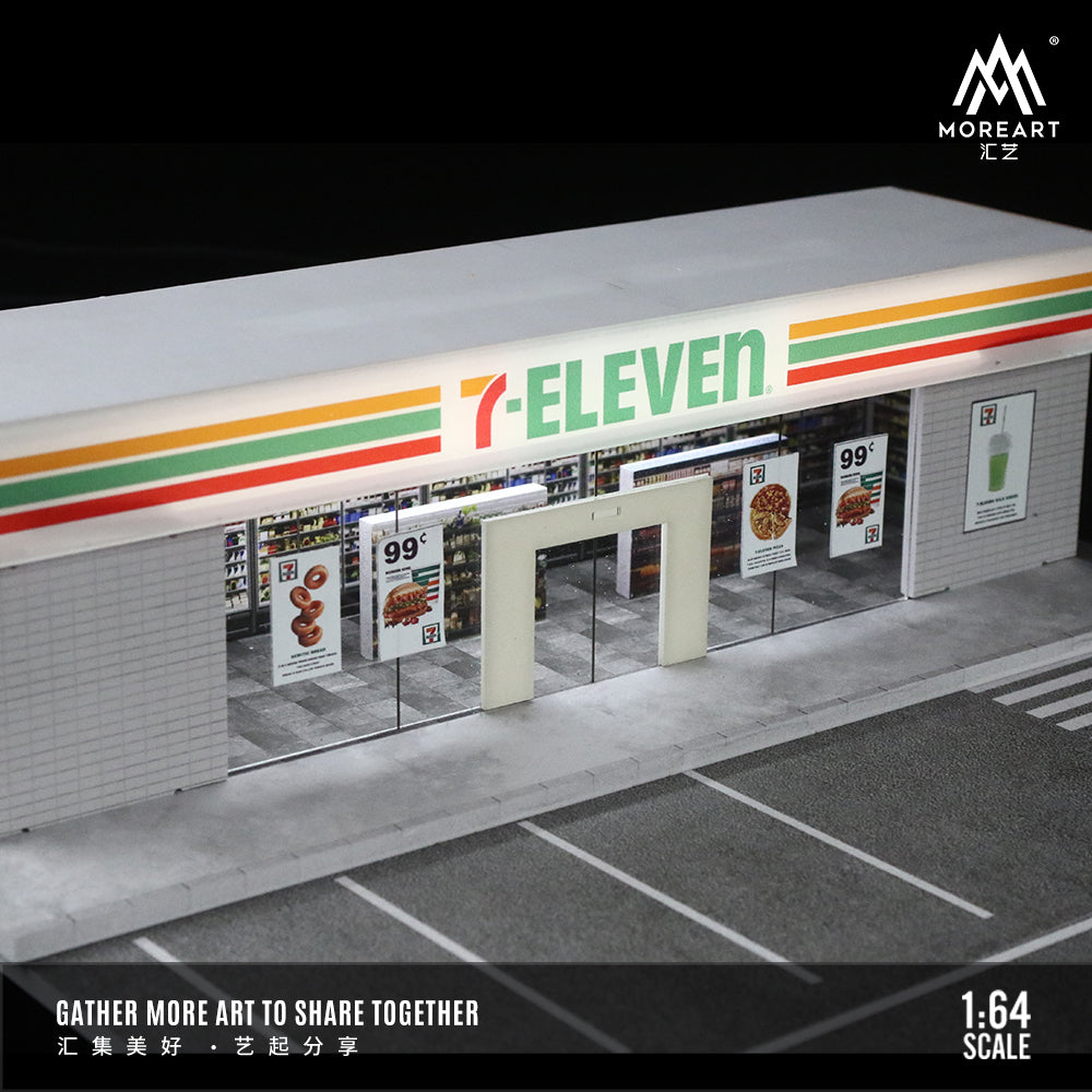 7 Eleven Diorama - MoreART (BAJO PEDIDO)