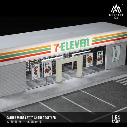 7 Eleven Diorama - MoreART (BAJO PEDIDO)