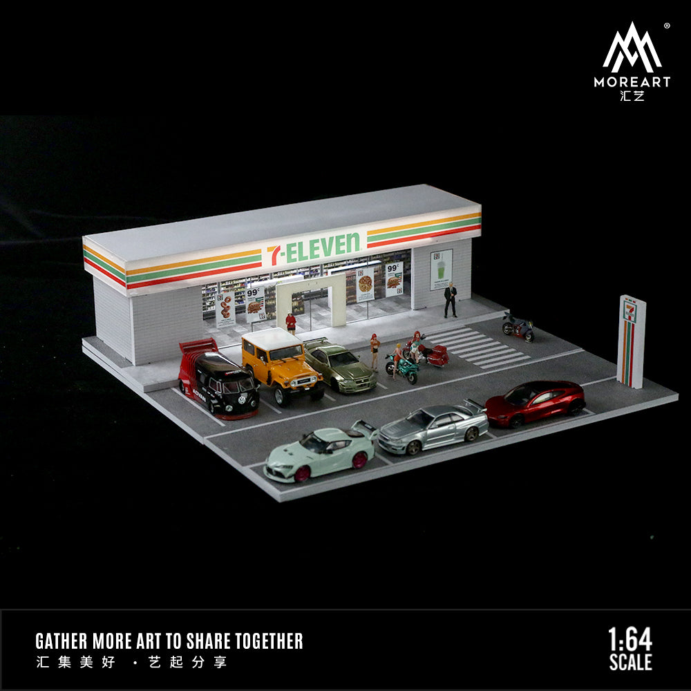 7 Eleven Diorama - MoreART (BAJO PEDIDO)