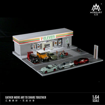 7 Eleven Diorama - MoreART (BAJO PEDIDO)