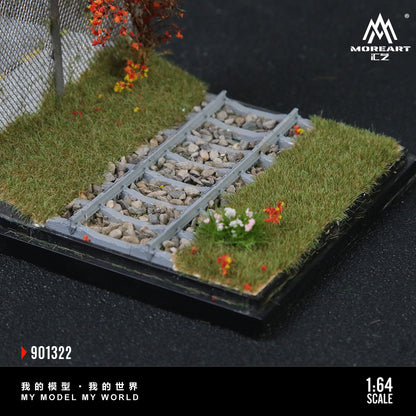 Escena Via del tren  Diorama - MoreART (BAJO PEDIDO)