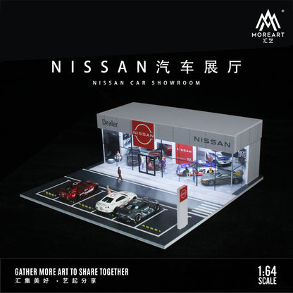 Concesionario Nissan Diorama - MoreART (BAJO PEDIDO)