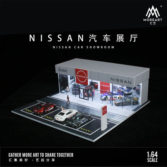 Concesionario Nissan Diorama - MoreART (BAJO PEDIDO)