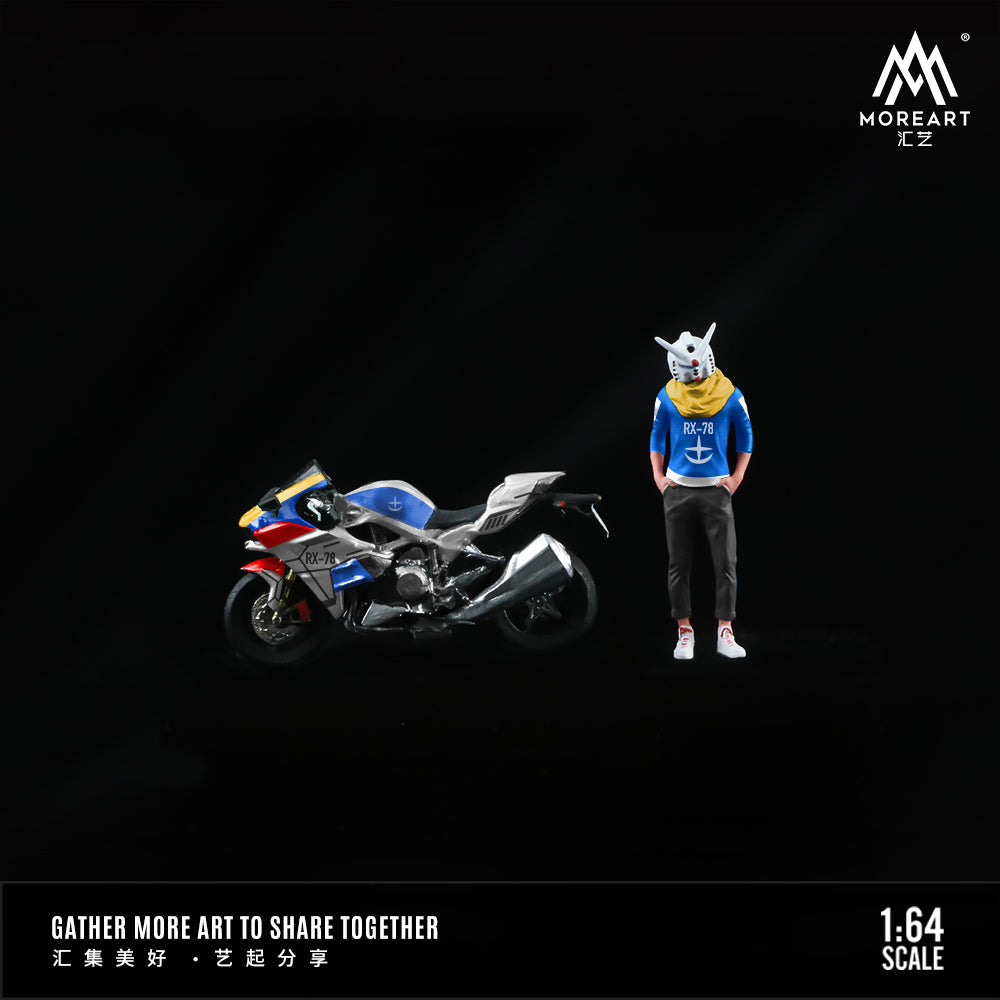 Moto RX-78 Mecha Figura  - MoreART (BAJO PEDIDO)