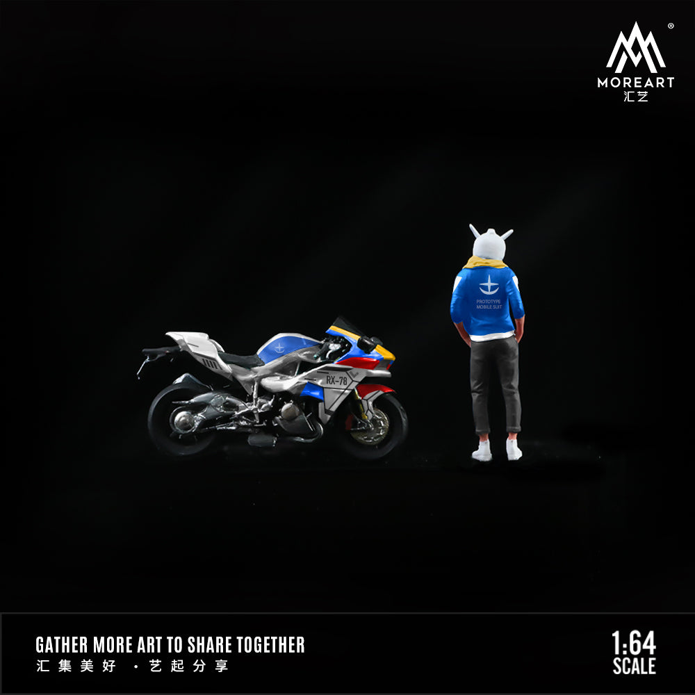 Moto RX-78 Mecha Figura  - MoreART (BAJO PEDIDO)