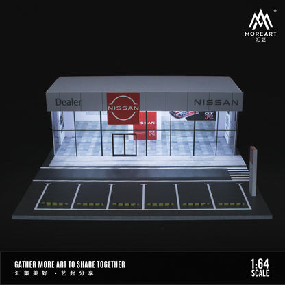 Concesionario Nissan Diorama - MoreART (BAJO PEDIDO)