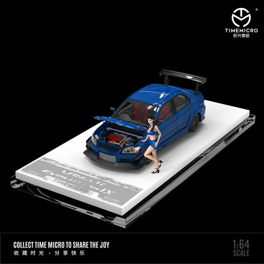 Mitsubishi Lancer Evolution 9 Blue - Time Micro (POR PEDIDO)