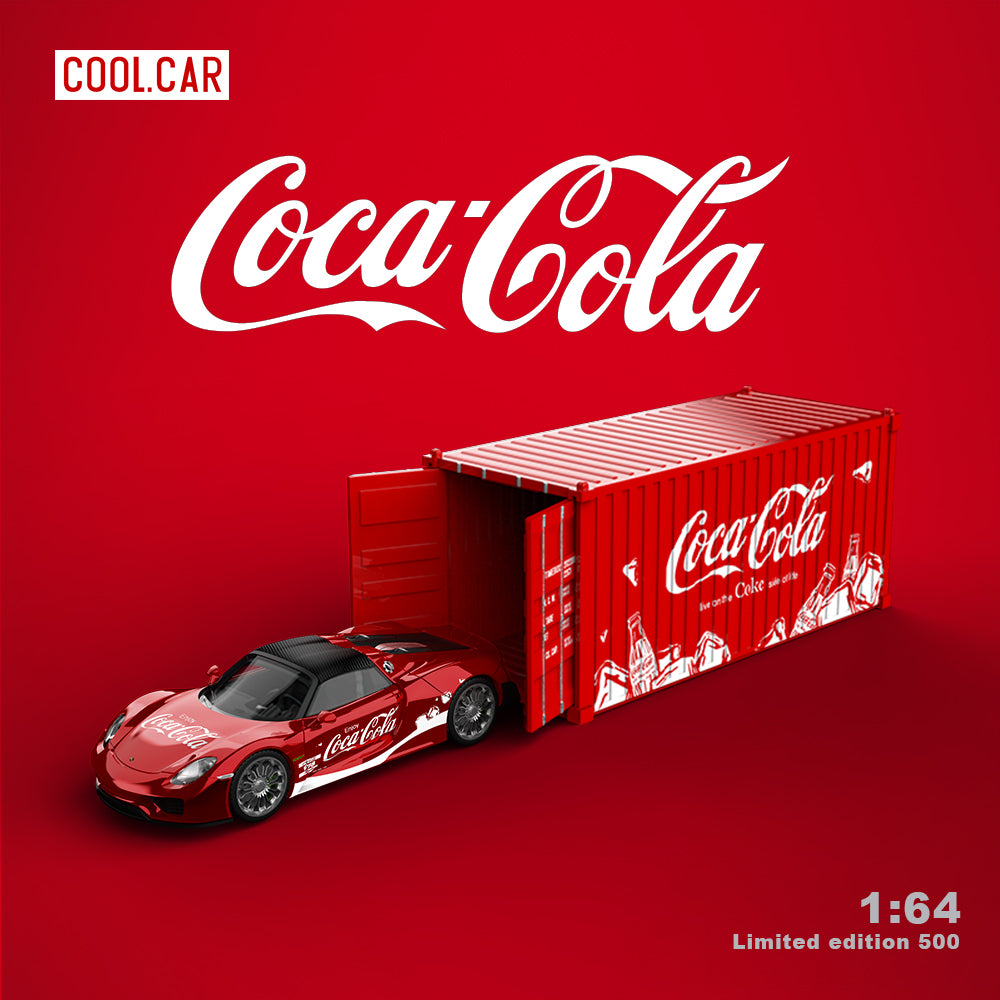 Porsche 918 Coca Cola  - Cool Car (POR PEDIDO)