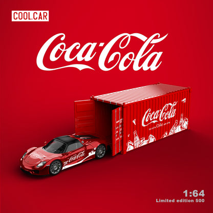 Porsche 918 Coca Cola  - Cool Car (POR PEDIDO)