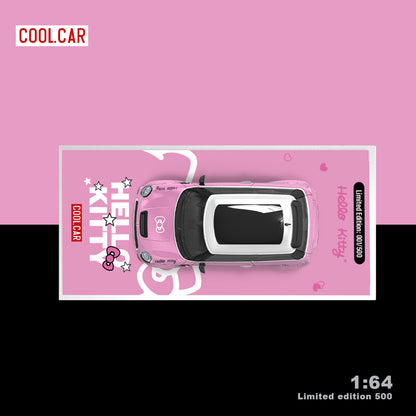 Mini Cooper Hellow Kitty Pink - Cool Car (POR PEDIDO)