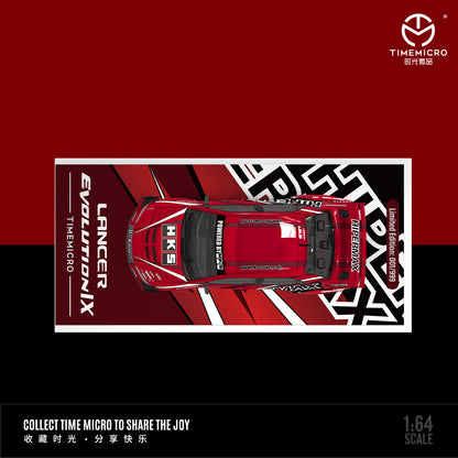 Mitsubishi Lancer Evolution´HyperMax Rojo - Time Micro (POR PEDIDO)