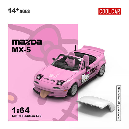 Mazda Miata Na Hellow Kitty Pink - Cool Car (POR PEDIDO)