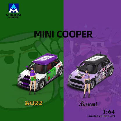 Mini Cooper Buzz Lightyear - Aurora Model (POR PEDIDO)
