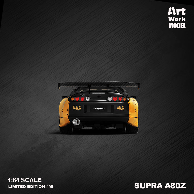 Toyota Supra Gold  - ArtWork Model (POR PEDIDO)