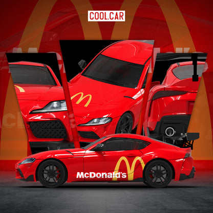 Toyota Supra Mk5 McDonnalds  - Cool Car (POR PEDIDO)
