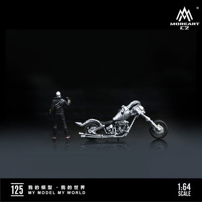 Moto Skeleton Knight Figura - MoreART (BAJO PEDIDO)