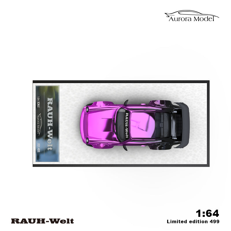 Porsche 964 Chrome - Aurora Model (POR PEDIDO)