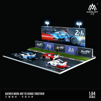 24 Horas LeMans Diorama- MoreART (BAJO PEDIDO)