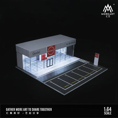 Concesionario Nissan Diorama - MoreART (BAJO PEDIDO)