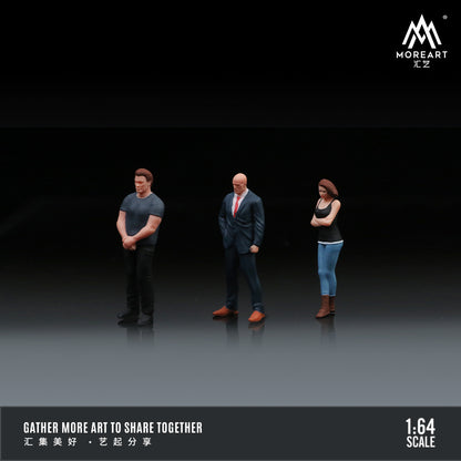Set de 3 figuras Rápido y Furioso - MoreART (BAJO PEDIDO)
