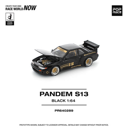 Nissan Pandem S13 Black (PRE ORDEN)