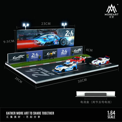24 Horas LeMans Diorama- MoreART (BAJO PEDIDO)