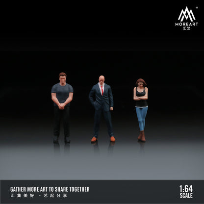 Set de 3 figuras Rápido y Furioso - MoreART (BAJO PEDIDO)