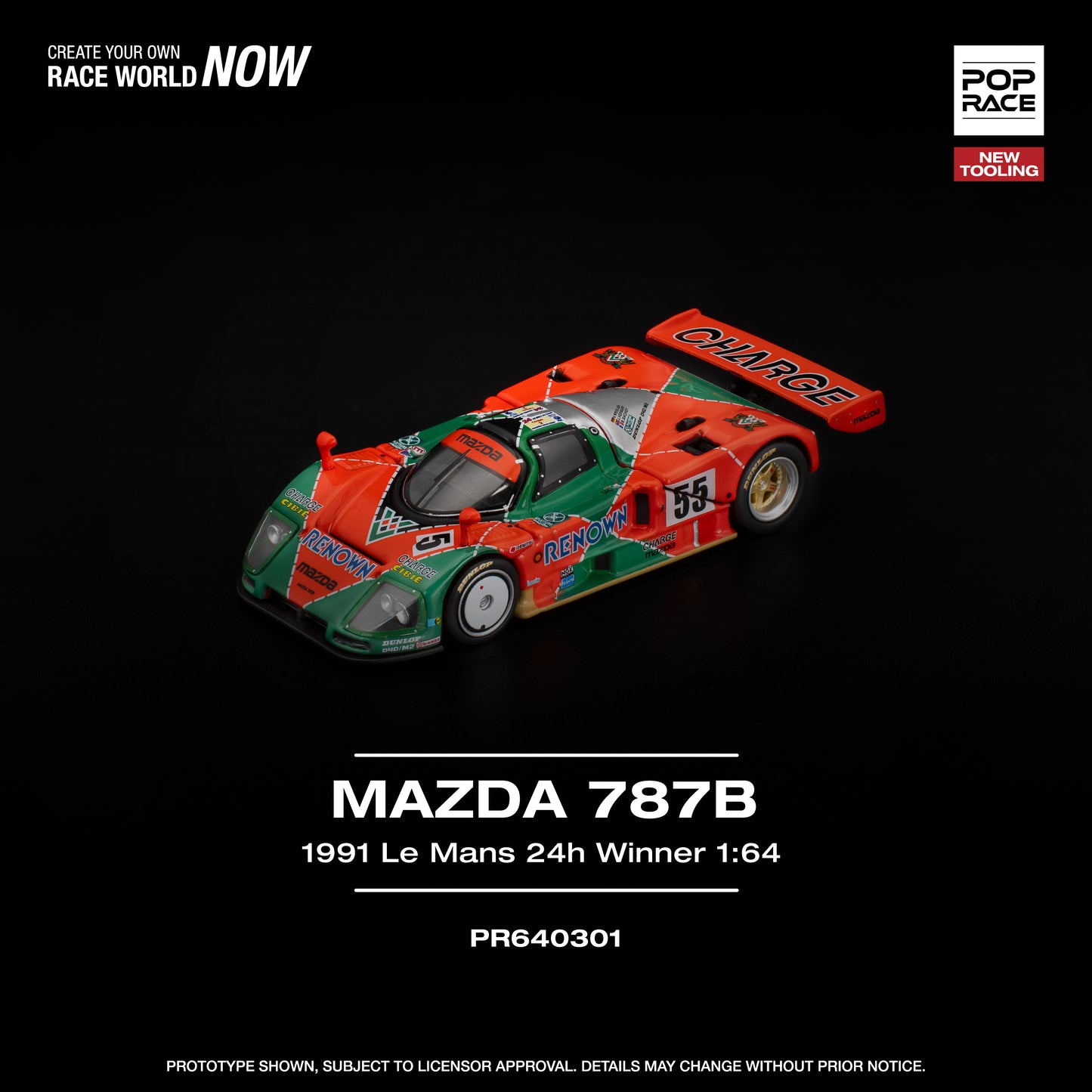 Mazda 787B 1997 Le Mans 24 Winner - (PRE ORDEN)