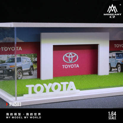 Concesionara TOYOTA Diorama - MoreART (BAJO PEDIDO)