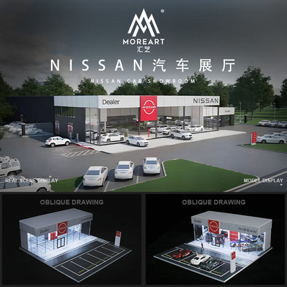 Concesionario Nissan Diorama - MoreART (BAJO PEDIDO)