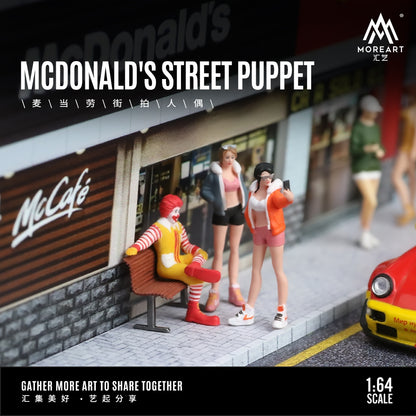 Set de 3 figuras McDonnalds - MoreART (BAJO PEDIDO)