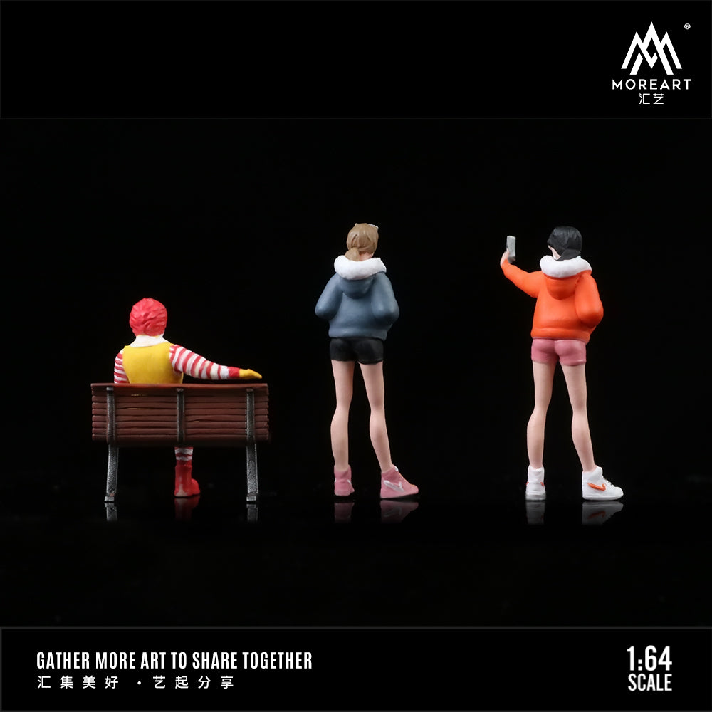 Set de 3 figuras McDonnalds - MoreART (BAJO PEDIDO)
