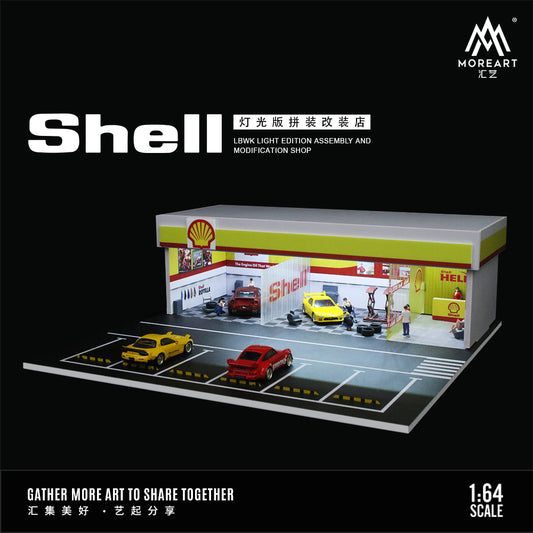 Taller Shell grande Diorama - MoreART (BAJO PEDIDO)